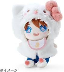 SANRIO JAPAN ORIGINAL HELLO KITTY ENJOY IDOL BABY PLUSH COSTUME