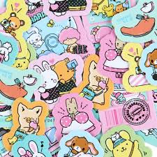 SANRIO JAPAN ORIGINAL CHARACTERS STICKERS FANTASY TRIP