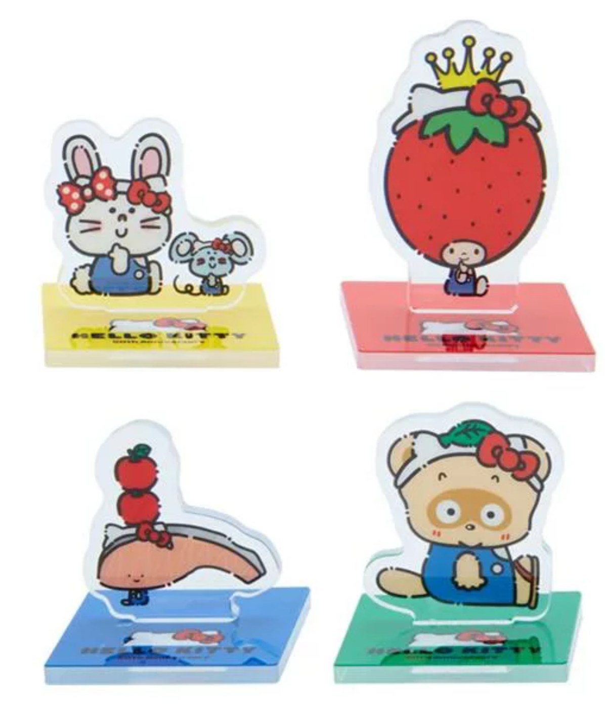 SANRIO JAPAN ORIGINAL CHARACTERS 50TH ANNIVERSARY FIGURES PLAQUE BLIND BOX