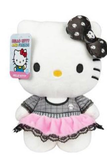 SANRIO HELLO KITTY AND FRIENDS 8" CORE PLUSH HELLO KITTY PINK DRESS