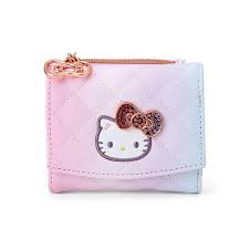 SANRIO ORIGINAL HELLO KITTY MINI WALLET 50TH THE FASHIONABLE RIBBONS BIRTHDAY