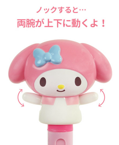 SANRIO ORIGINAL MY MELODY BYE BYE ACTION MASCOT BALLPOINT PEN
