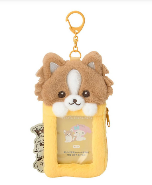 SANRIO ORIGINAL CHARACTERS X CHIHUAHUA CARD HOLDER WITH POUCH ALWAYS TOGETHER MY PET