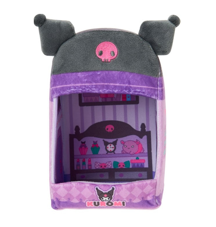 SANRIO ORIGINAL KUROMI PLUSH HOUSE SUPER CUTE ADVENTURES CHIMA POTE COLLECTION