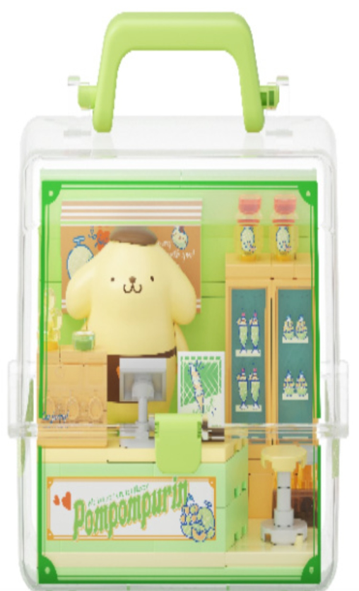 SANRIO POMPOMPURIN FAMILY DESSERT SHOP SEMBO TOY