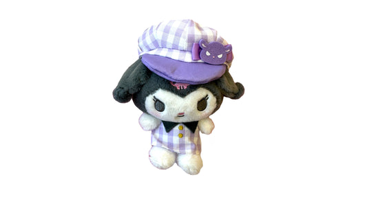 SANRIO ORIGINAL KUROMI GINGHAM MASCOT CLIP