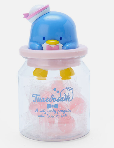 SANRIO JAPAN ORIGINAL TUXEDOSAM CANISTER CANDY NOT INCLUDED