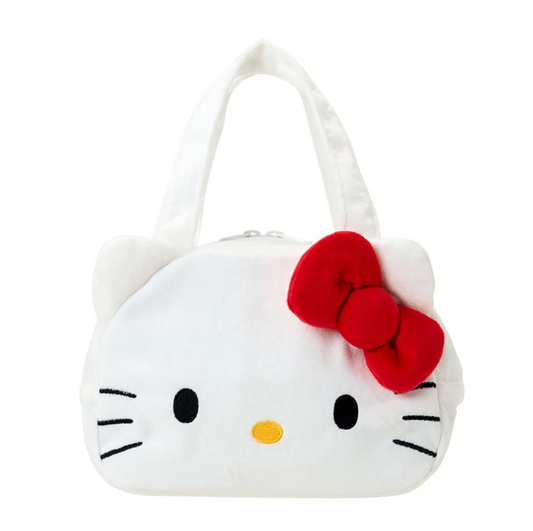 SANRIO ORIGINAL HELLO KITTY FACE-SHAPED INSULATED LUNCH BAG