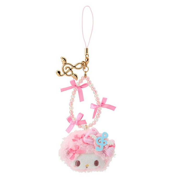SANRIO ORIGINAL MY SWEET PIANO DRESS UP PIANO RECITAL FACE-SHAPED POUCH