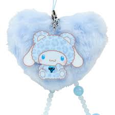 SANRIO JAPAN ORIGINAL CINNAMOROLL CELL PHONE STRAP LEOPARD BEAR