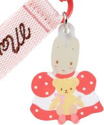 SANRIO JAPAN ORIGINAL MARRONCREAM LOGO KEYCHAIN