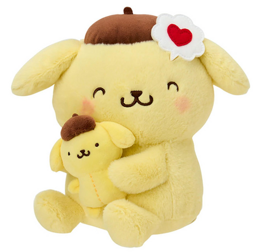 SANRIO ORIGINAL POMPOMPURIN PLUSH TOY (I LOVE ME)