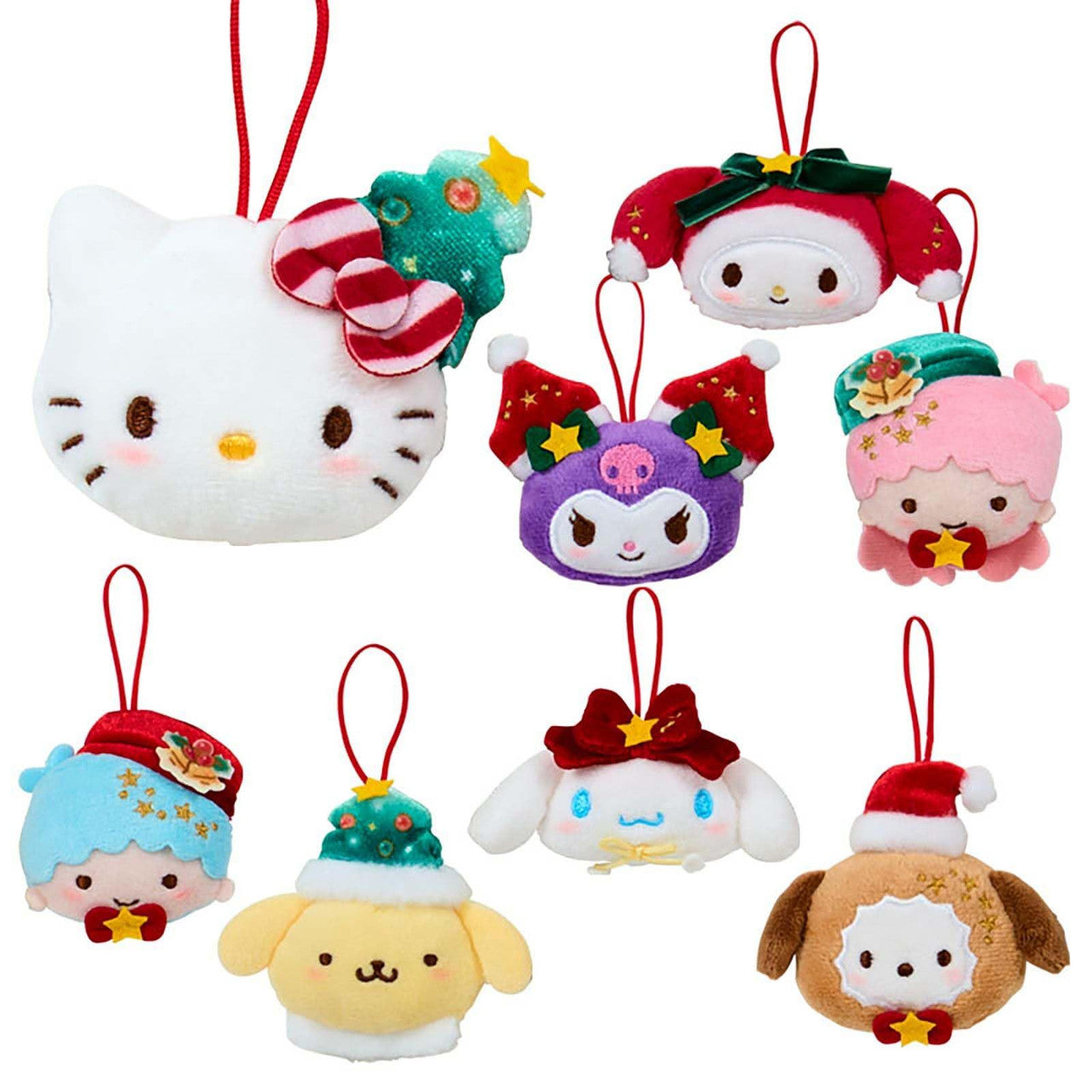 SANRIO ORIGINAL CHARACTERS SECRET MASCOT ORNAMENT CHRISTMAS