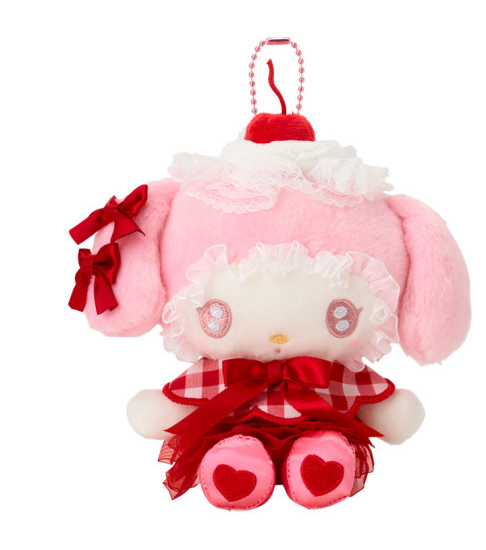 SANRIO ORIGINAL MY MELODY WHIPPED CHERRY MASCOT HOLDER