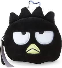 SANRIO JAPAN ORIGINAL BADTZ MARU FACE SHAPED POUCH WITH WINDOW