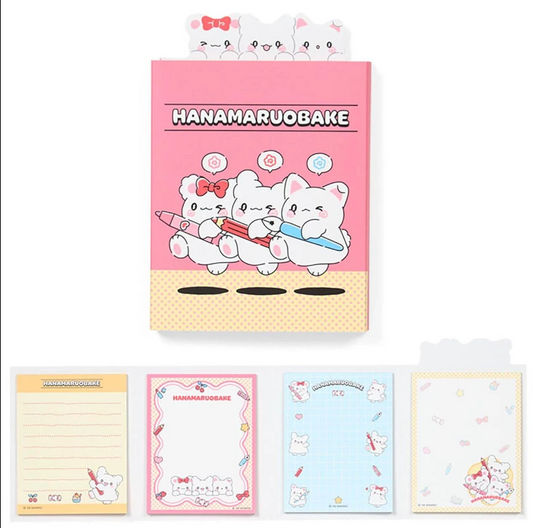 SANRIO ORIGINAL HANAMARUOBAKE FLIP-UP MEMO TOGETHER WITH FRIENDS