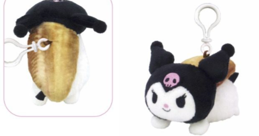 SANRIO KROMI SEA EEL ROLL MASCOT CLIP ON SUSHI