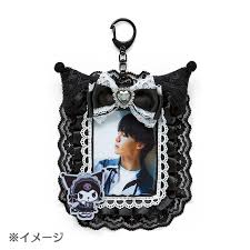 SANRIO ORIGINAL KUROMI TRADING CARD HOLDER ENJOY IDOL GOTHIC NIGHT PARTY