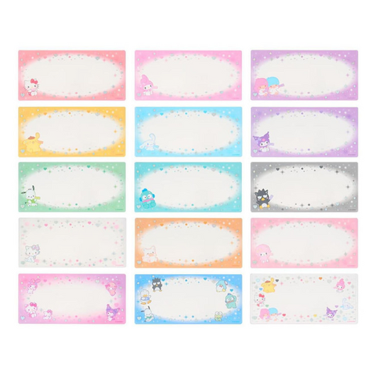 SANRIO ORIGINAL CHARACTERS HARD TICKET CASE BLIND BOX ENJOY IDOL