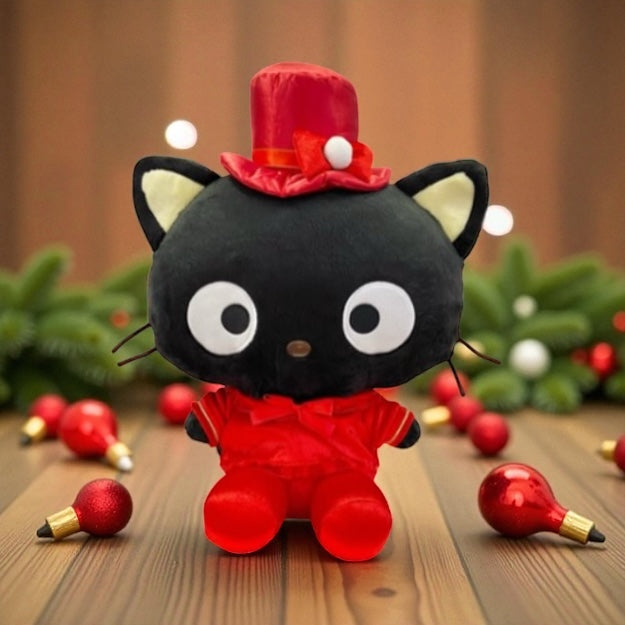 SANRIO CHOCOCAT 15 IN PLUSH CHRISTMAS DRESS