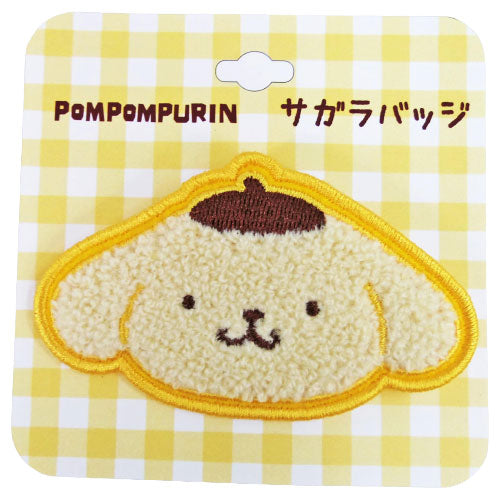 SANRIO ORIGINAL POMPOMPURIN EMBROIDERY PIN PN