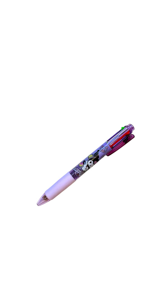 SANRIO KUROMI 4 COLOR PEN