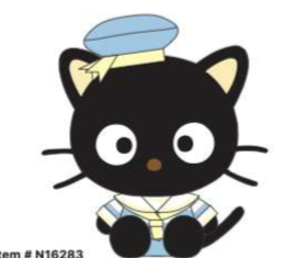 SANRIO CHOCOCAT 8 IN PASTEL SAILOR PLUSH