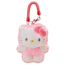 SANRIO ORIGINAL HELLO KITTY PLUSH SHAPED PASS CASE PITATTO FRIENDS PHOTO