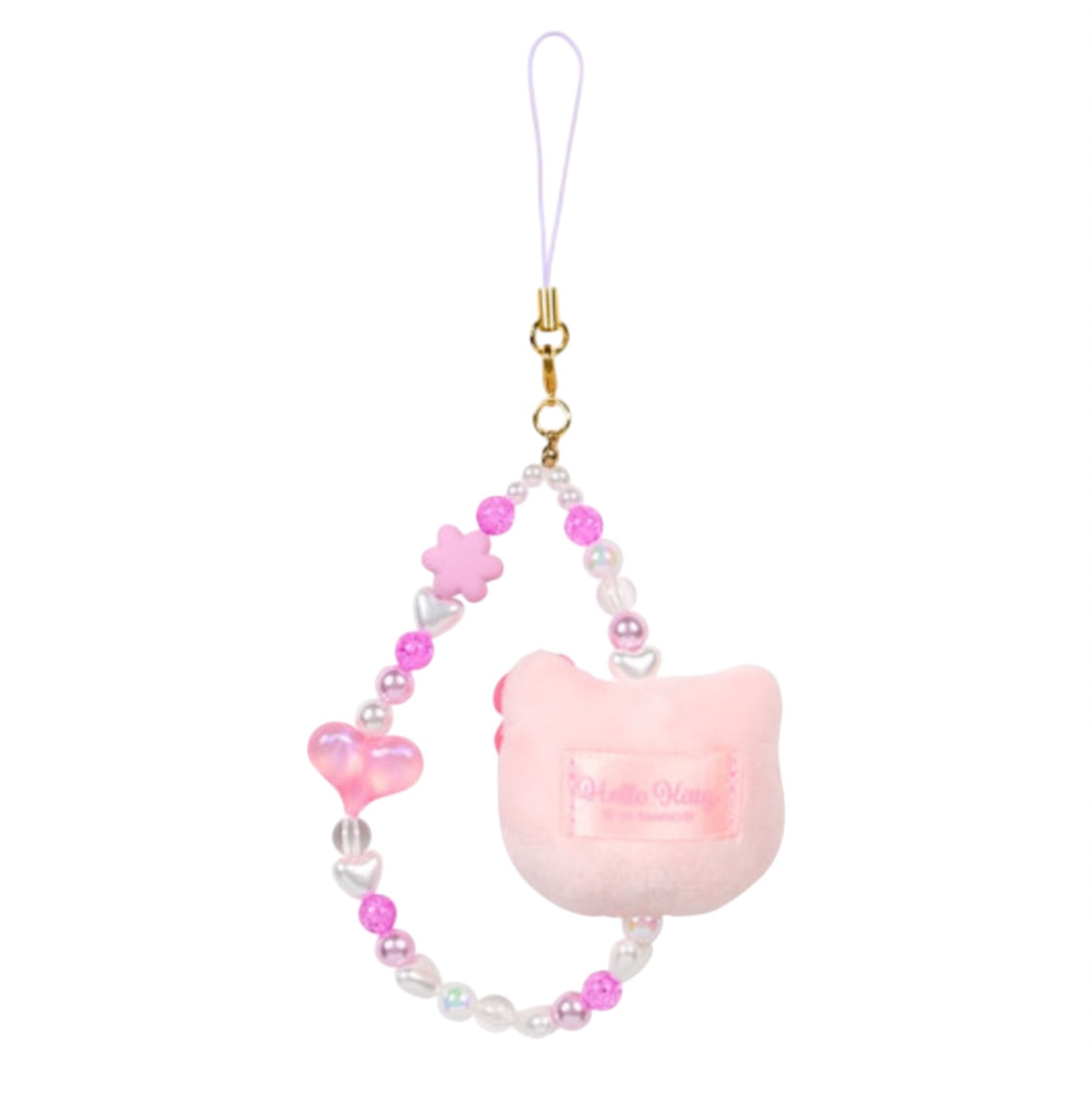 SANRIO HELLO KITTY FACE MASCOT STRAP (KAOHANA)