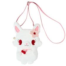 SANRIO ORIGINAL JEWELPET PLUSH SHOULDER BAG FLUFFY HEART