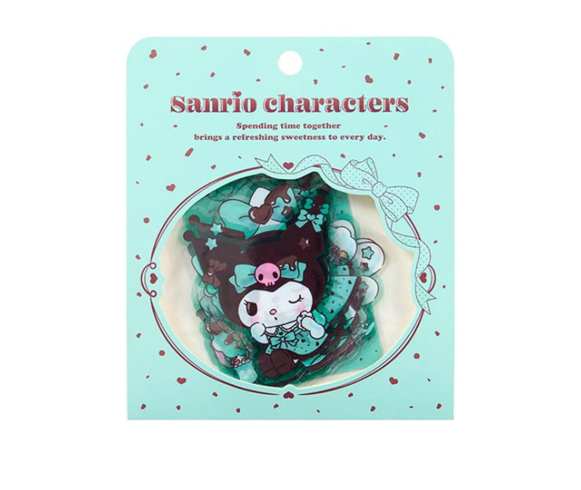 SANRIO CHARACTERS STICKER SET (CHOCO MINT DESIGN SERIES)