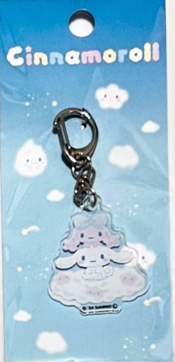 SANRIO JAPAN ORIGINAL CINNAMOROLL ACRYLIC KEYCHAIN