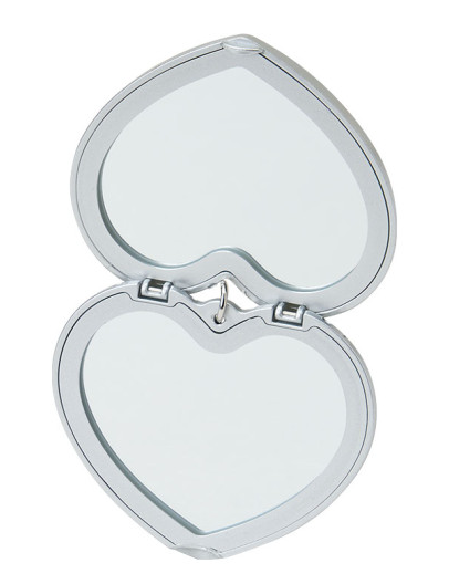 SANRIO ORIGINAL HELLO KITTY MIRROR MASCOT KEYCHAIN METALLIC