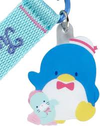 SANRIO JAPAN ORIGINAL TUXEDOSAM LOGO KEYCHAIN