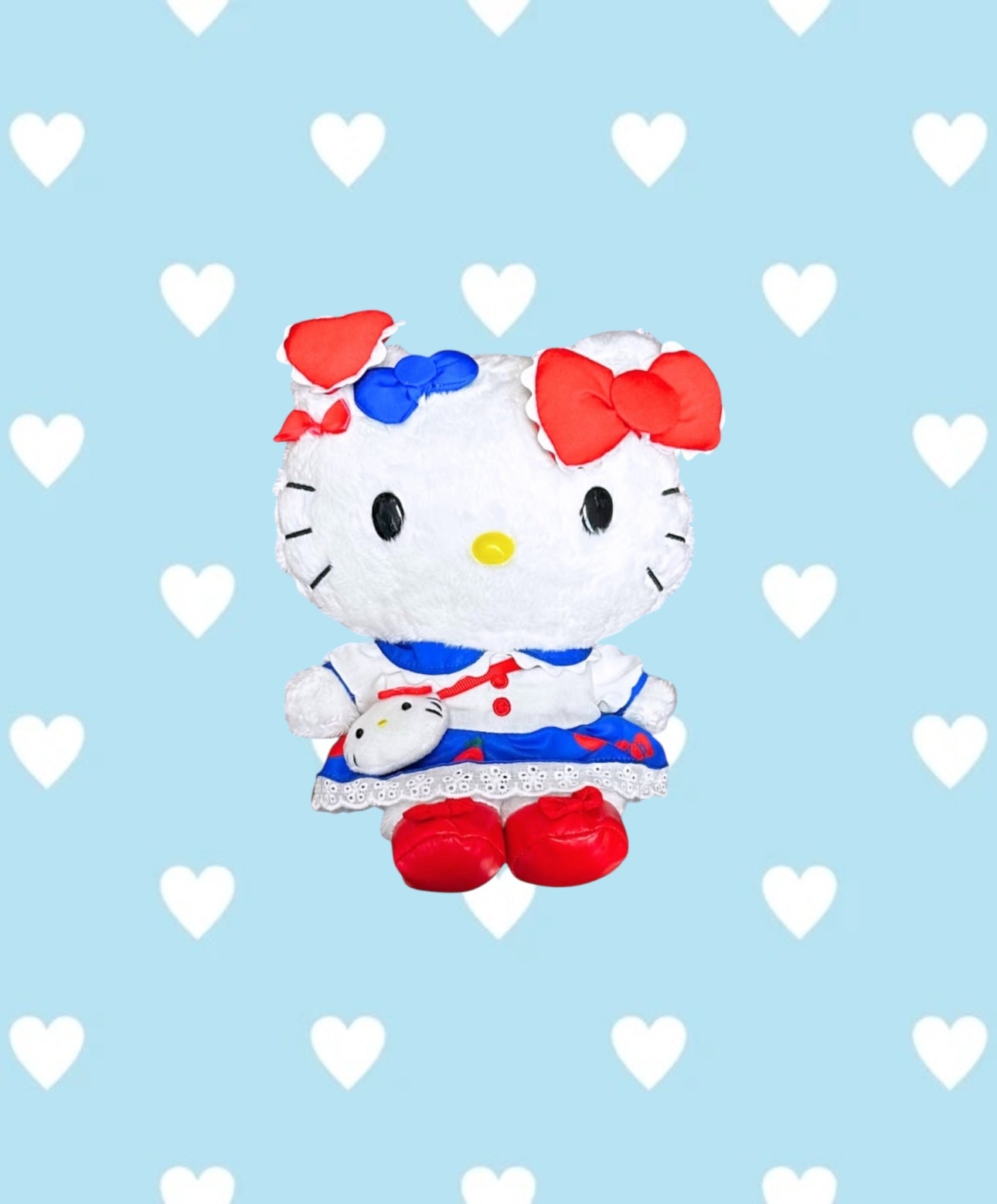 SANRIO HELLO KITTY 7 IN PLUSH LOVE KITTY FASHION