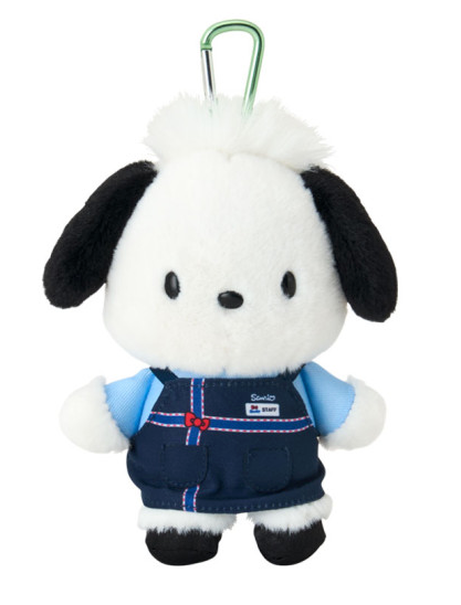 SANRIO ORIGINAL POCHACCO MINI SANRIO 55TH ANNIVERSARY MASCOT HOLDER