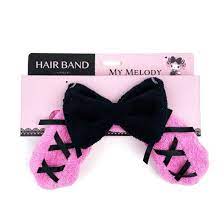 SANRIO JAPAN OORIGINAL MY MELODY HAIR BAND MOONLIT MELOKURO MIDNIGHT PINK