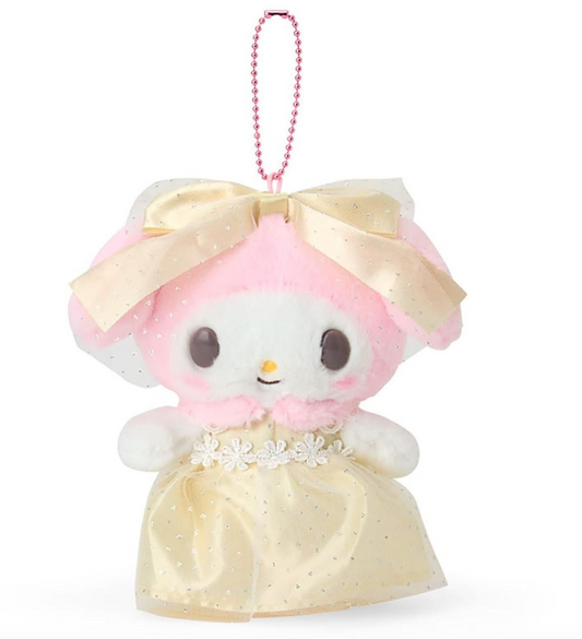SANRIO ORIGINAL MY MELODY MASCOT HOLDER LADY YELLOW