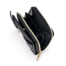 SANRIO ORIGINAL KUROMI FACE  KATAFUTA TSUWORIUOLETO WALLET