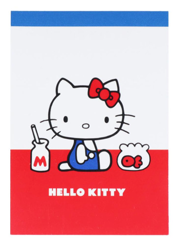SANRIO ORIGINAL HELLO KITTY MINI NOTEPAD FAMILY 50TH ANNIVERSARY