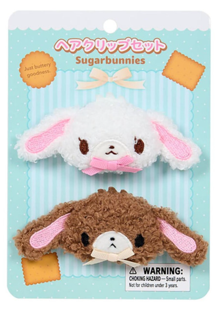 SANRIO ORIGINAL SUGARBUNNIES BISCUIT HAIR CLIP SET