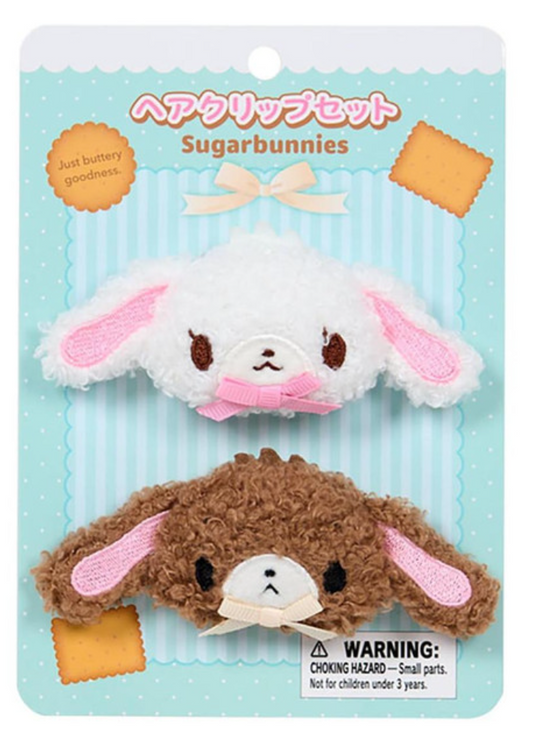 SANRIO ORIGINAL SUGARBUNNIES BISCUIT HAIR CLIP SET