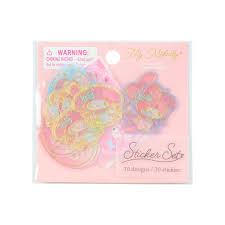 SANRIO ORIGINAL MY MELODY STICKER SET 2024