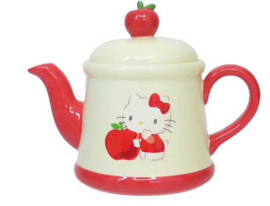 SANRIO ORIGINAL HELLO KITTY TEAPOT APPLE