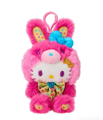 SANRIO ORIGINAL HELLO KITTY MASCOT HOLDER SPRING RABBIT