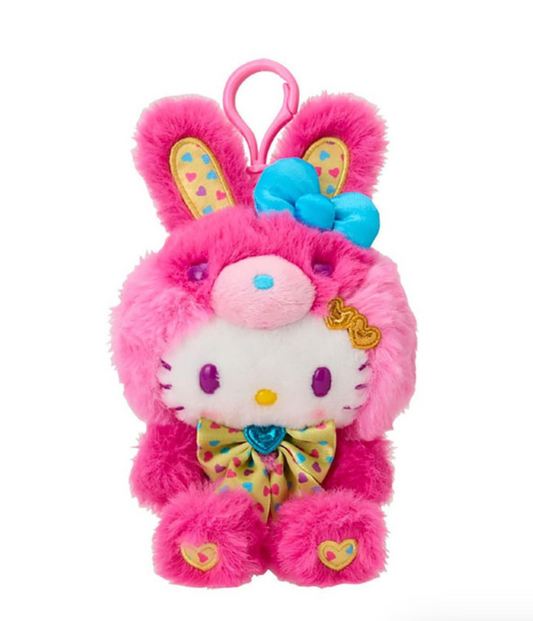 SANRIO ORIGINAL HELLO KITTY MASCOT HOLDER SPRING RABBIT