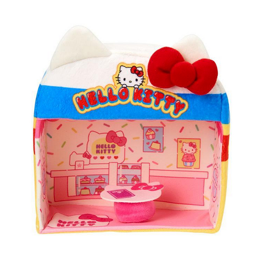 SANRIO ORIGINAL HELLO KITTY PLUSH HOUSE SUPER CUTE ADVENTURES CHIMA POTE COLLECTION