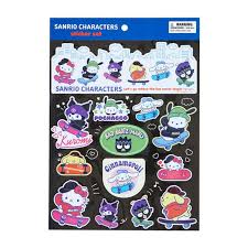 SANRIO JAPAN ORIGINAL CHARACTERS SKATEBOARD STICKERS