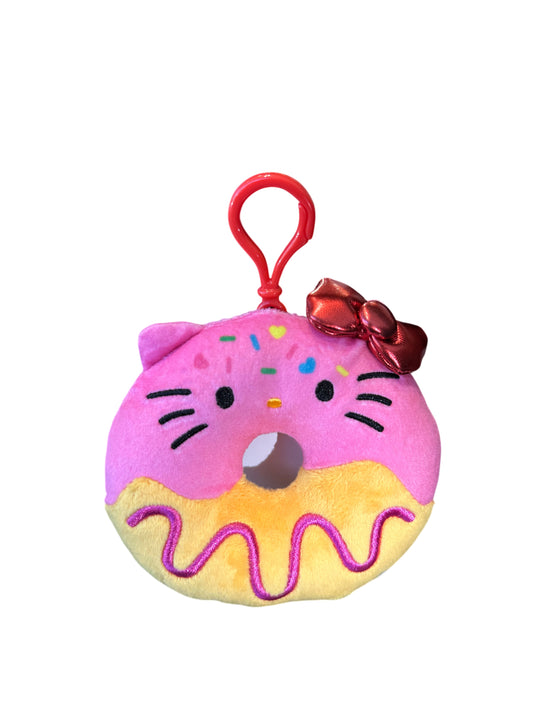 SANRIO HELLO KITTY FOOD COURT DONUT MASCOT CLIPON