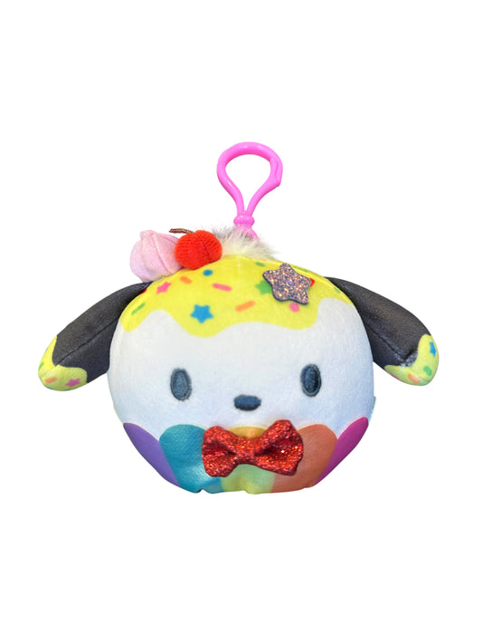SANRIO POCHACCO CUPCAKE MASCOT CLIP ON COLORFUL CUTE SWEETS